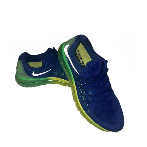 Nike | Shoes | Nike Airmax Deep Royal Volt Mens 9 | Poshmark display picture 3
